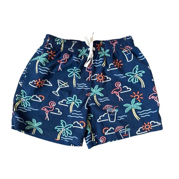 Chubbies Men's Neon Lights Print Swim Trunks Size Small - Picture 1 of 3